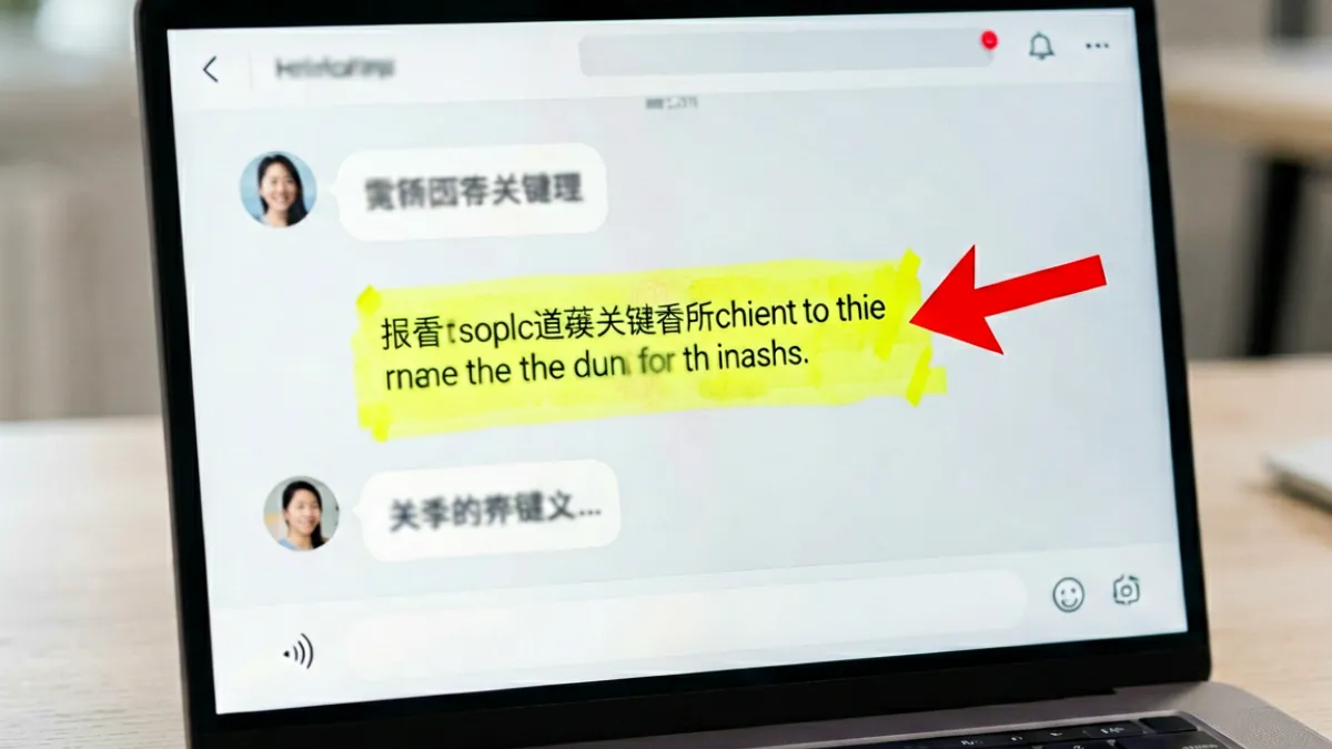 黑料正能量视频精选中的聊天记录逐帧解析画面，屏幕上显示高亮标注的关键文字